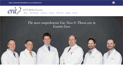 Desktop Screenshot of entmedicalservices.org
